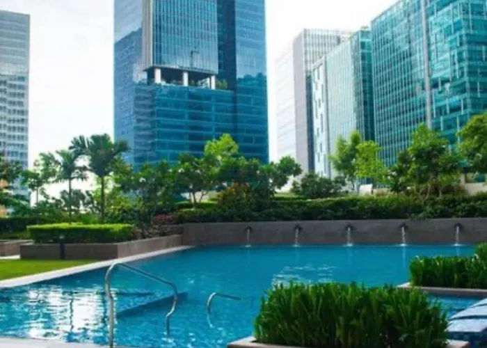 Apartment Luxury 120sqm Uptown Bgc With Spectacular Balcony View