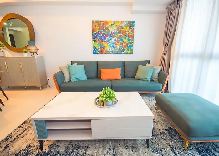 Apartment Luxury 120sqm Uptown Bgc With Spectacular Balcony View